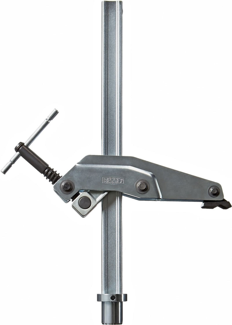 Bänktving för svetsbord, Skruvtving, bänk.