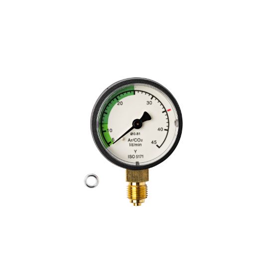 MANOMETER UNICONTROL ARBETS-, 0–45 L/MIN CO2