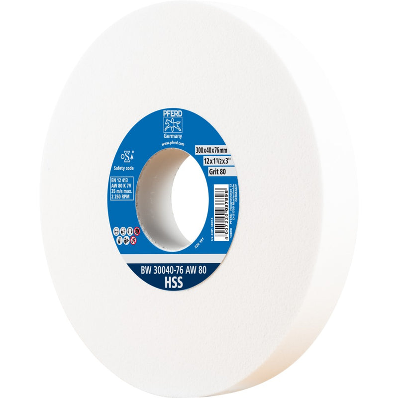 PFERD Bänkslipskivor BW 30040-76 AW 80 HSS