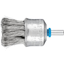 PFERD Ändborstar med skaft, virad tråd PBG 3028/6 INOX 0,15